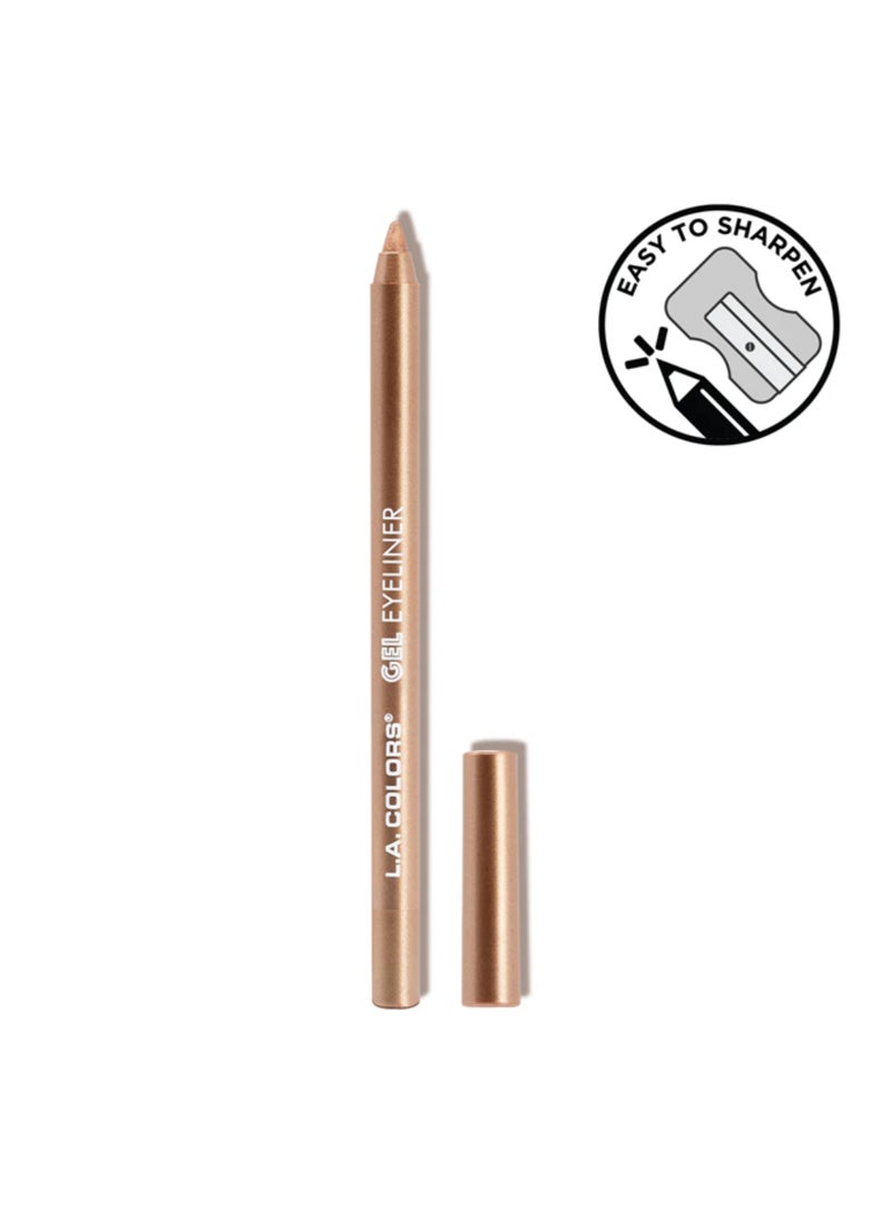 L.A. Colors Gel Eyeliner Rose Gold Shimmer - Image 1